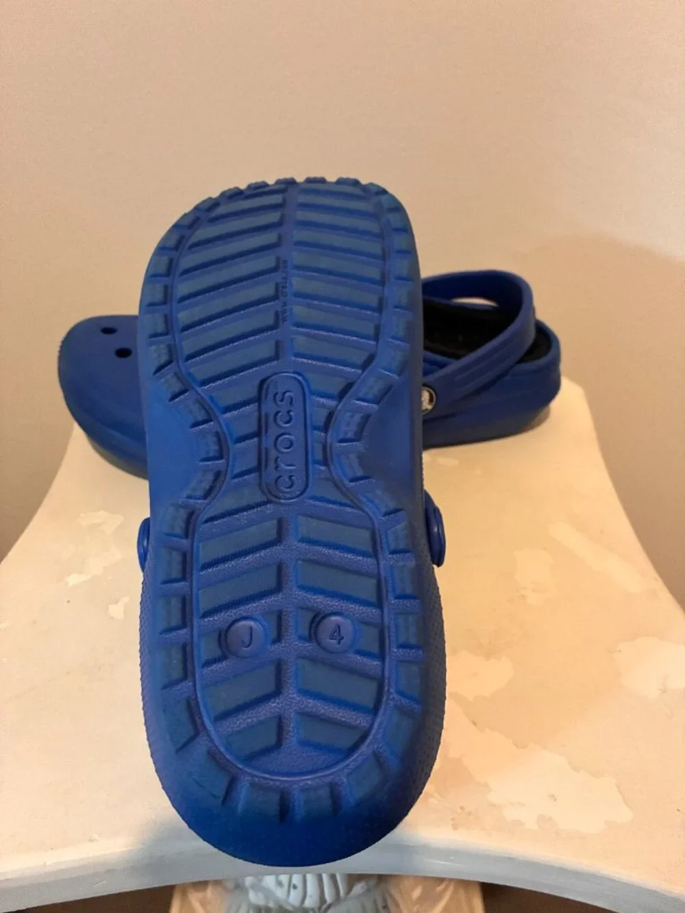 Crocs Kids Classic Clog Blue Size J4